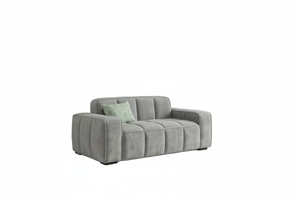 Paris Sofa Grey 2 Seater Sofa