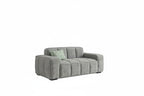 Paris Sofa Grey 2 Seater Sofa