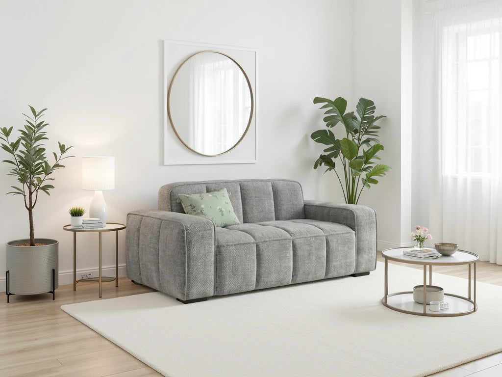Paris Sofa Grey 2 Seater Sofa