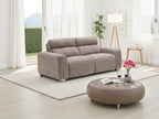 Toronto Electric Recliner Beige 3 Seater
