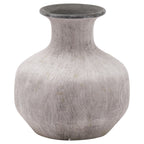 Bloomville Squat Stone Vase