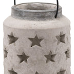 Bloomville Large Stone Star Lantern