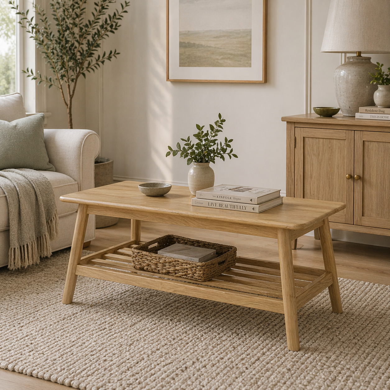 Hazlemere Oak Coffee Table