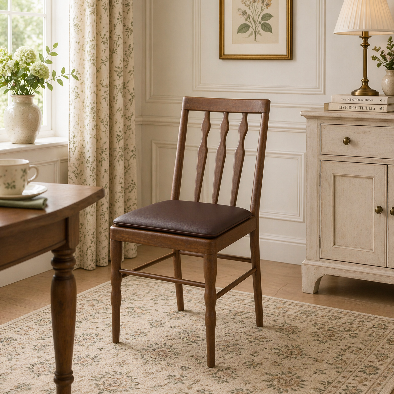 Williamson Teak Pair Of Dining Chairs
