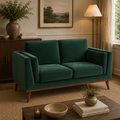 Mickey 2 seat Sofa Emerald Green