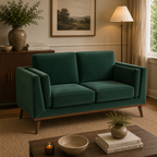 Mickey 2 seat Sofa Emerald Green