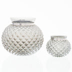 Smoked Midnight Combe Candle Holder