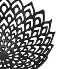 Black Cast Lattice Bowl