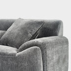 Modena Sofa Charcoal Right Hand Corner
