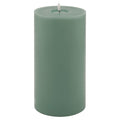 Luxe Collection Melt Effect 6x12 Sage LED Wax Candle