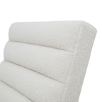 Boucle Ribbed Ark Chair