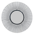 Rio Black Large Wire Mirror