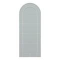 White Large Arched Window Mirror