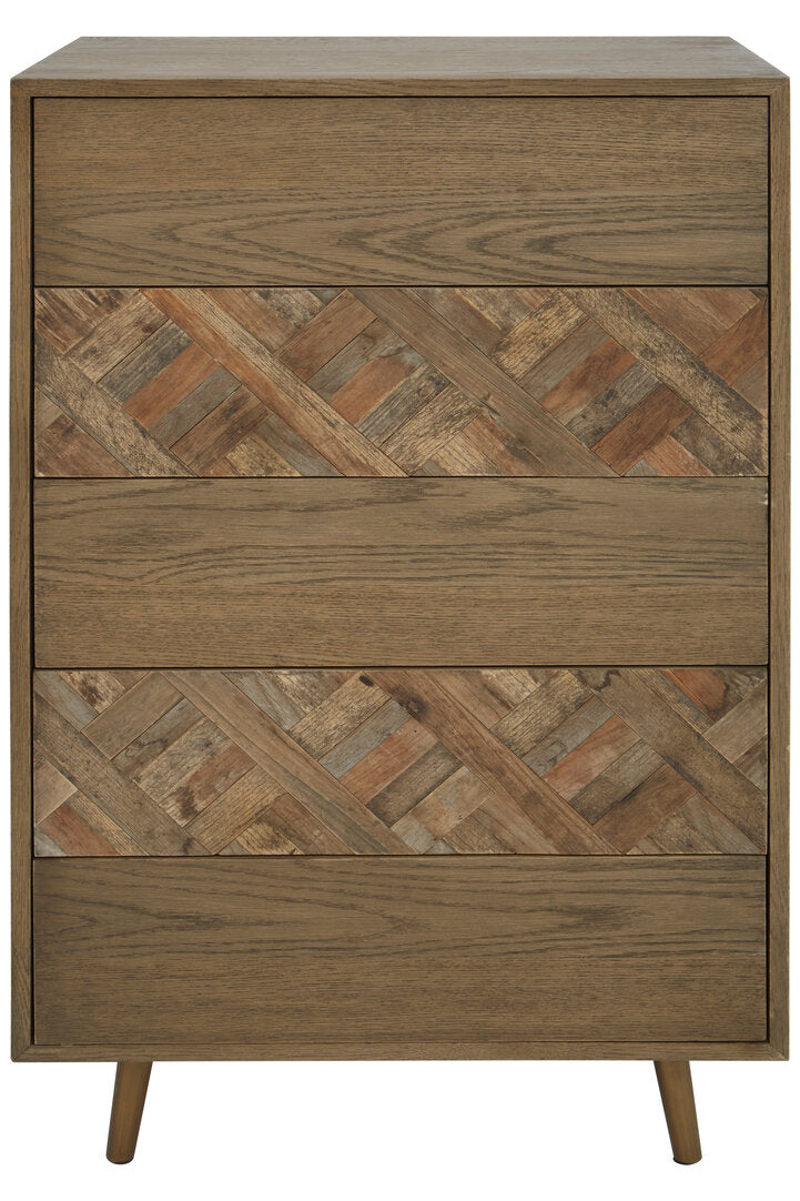 Salvar Wooden Chest of 5 Drawers