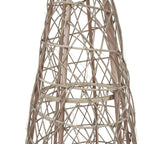 LED Wicker Christmas Tree With Star