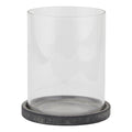 Amalfi Grey Large Hurricane Lantern