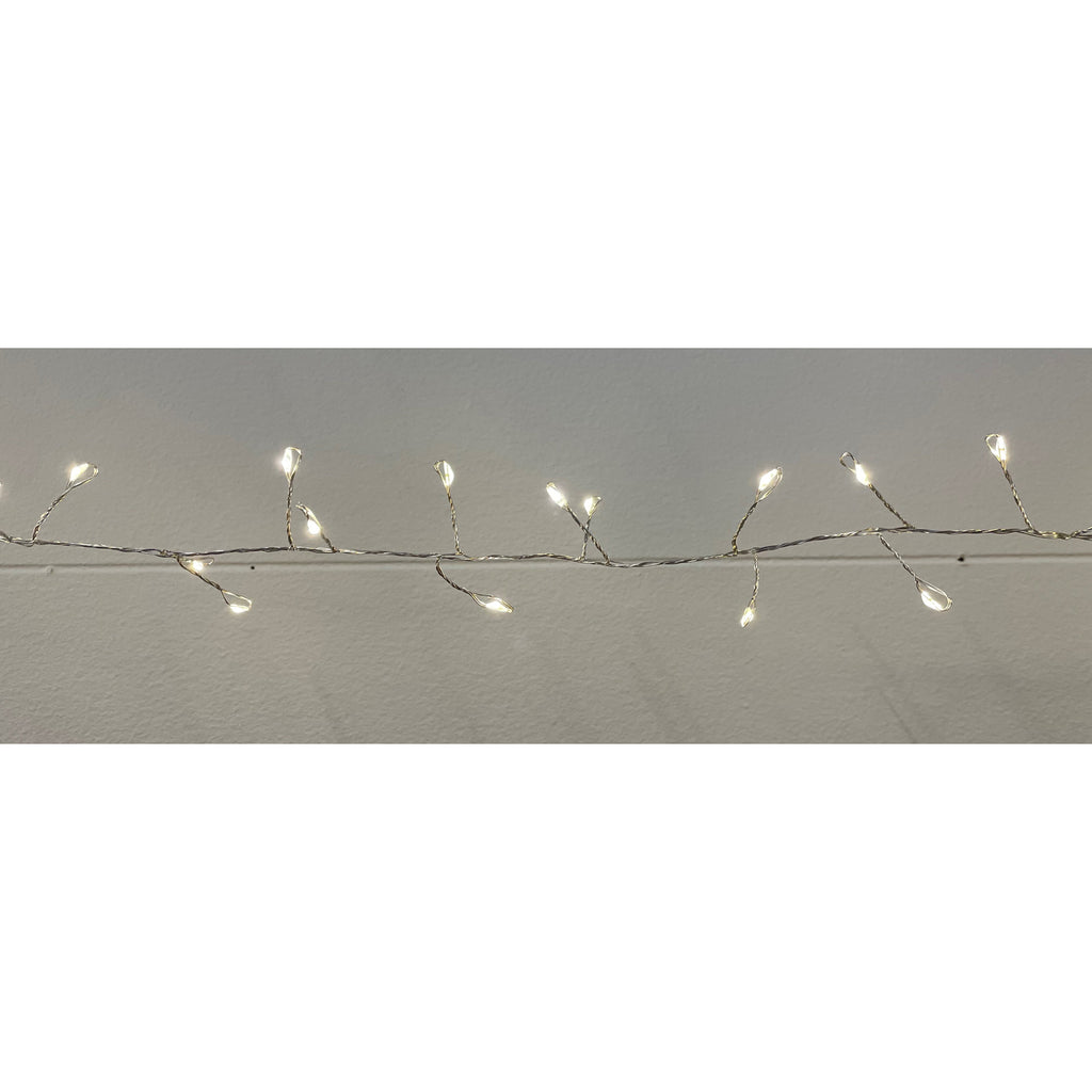 Plug In LED Warm White Cluster Micro Lights 7.2m/23ft 6in