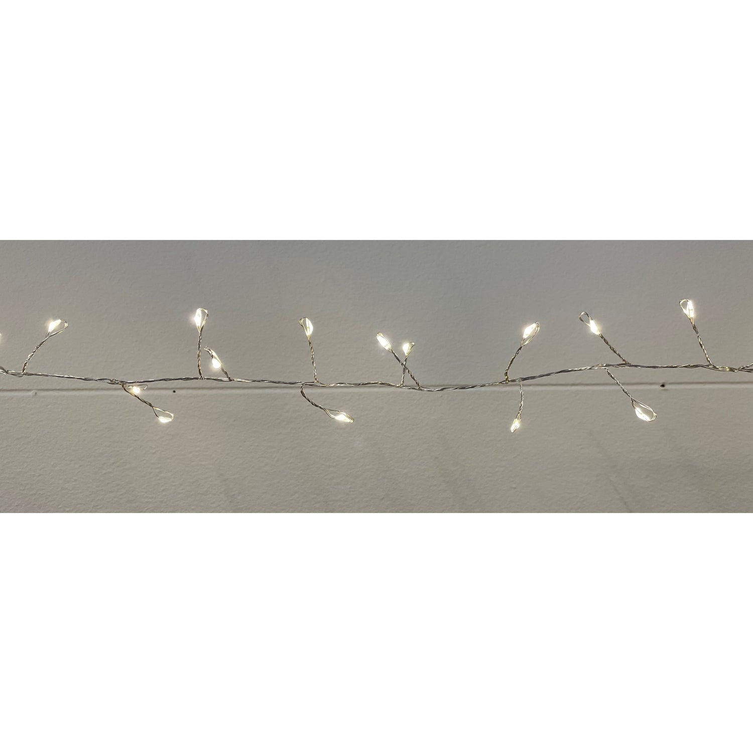 Plug In LED Warm White Cluster Micro Lights 7.2m/23ft 6in