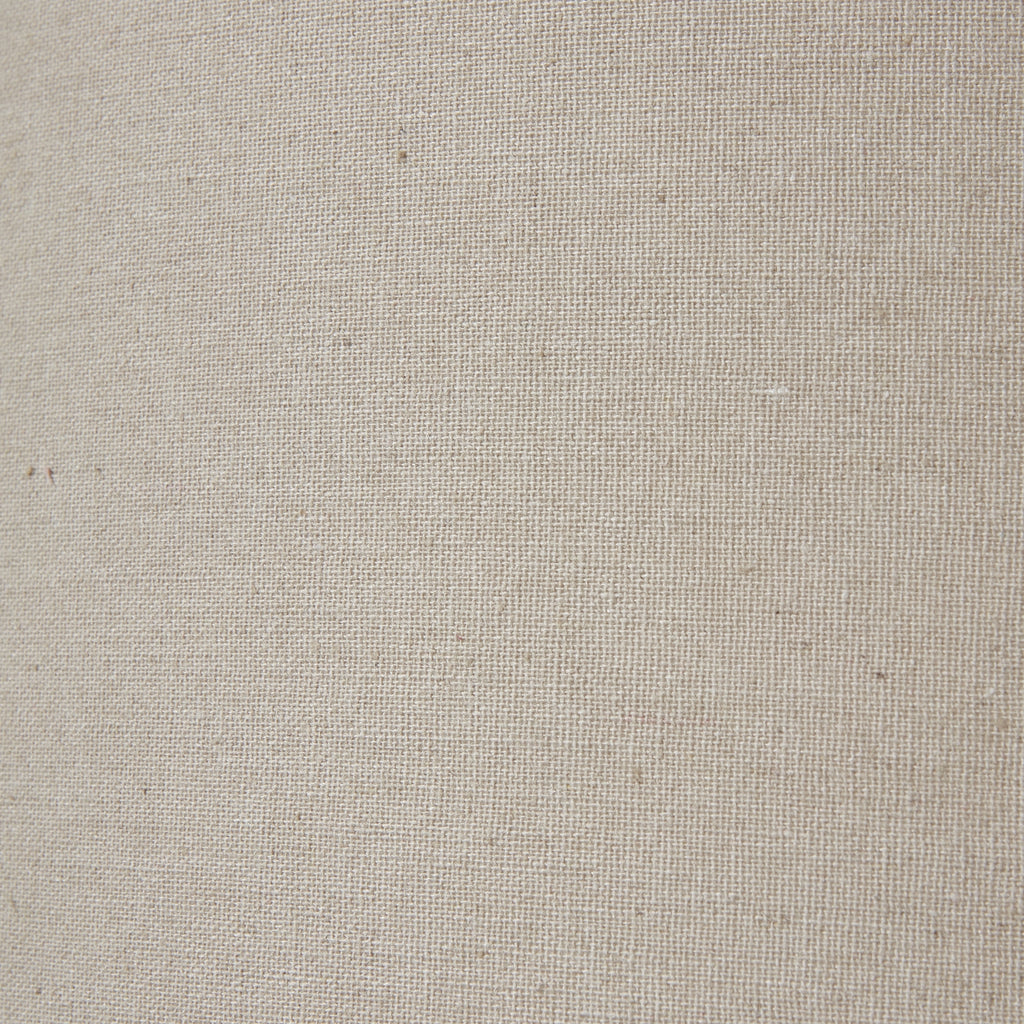 Ochre Carved Textured Table Lamp With Linen Shade