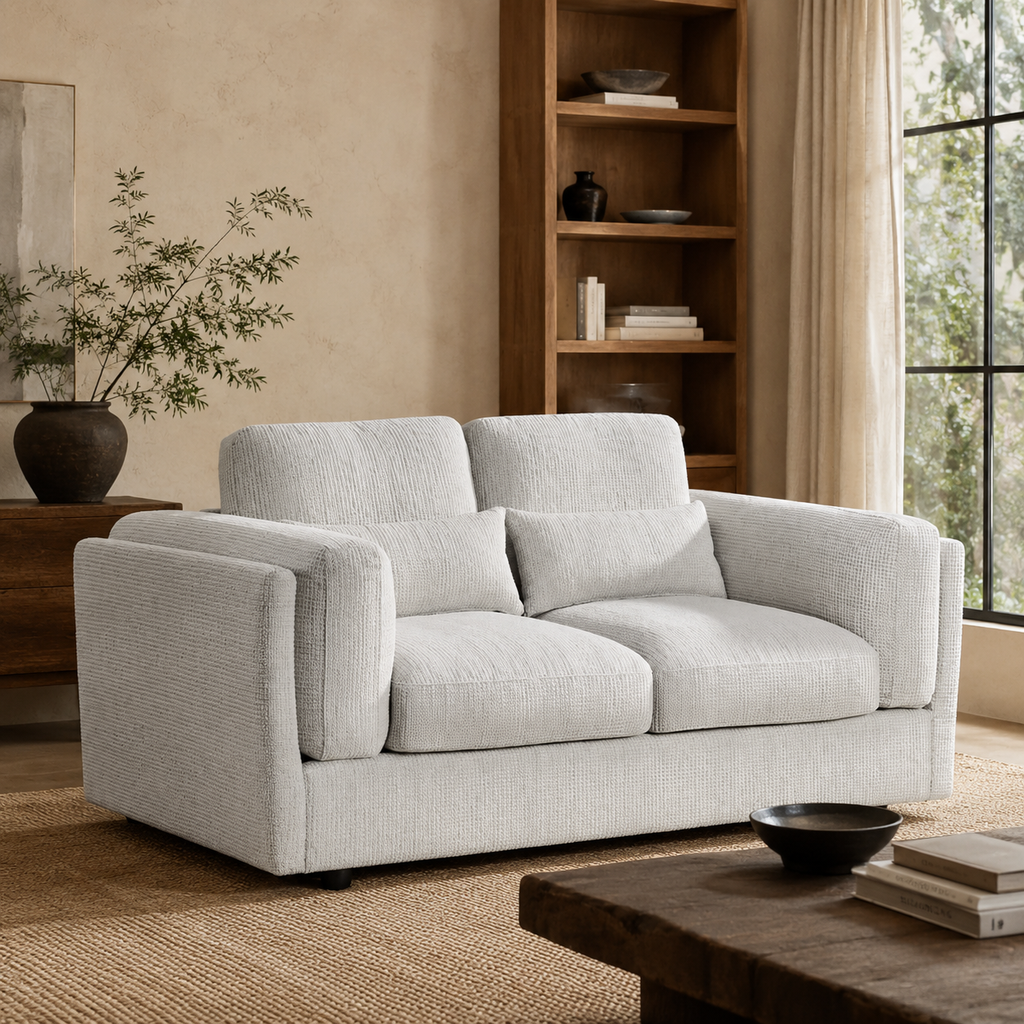 Bari Sofa Beige 2 Seater