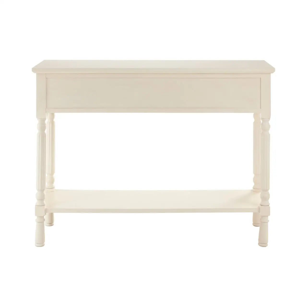 Heritage 3 Drawer White Console Table