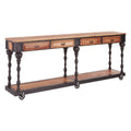 New Foundry 4 Drawers Console Table