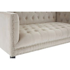 Regent Park Camel Velvet 2 Seat Sofa