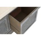 Heritage 3 Drawer Slate Grey Storage Bench