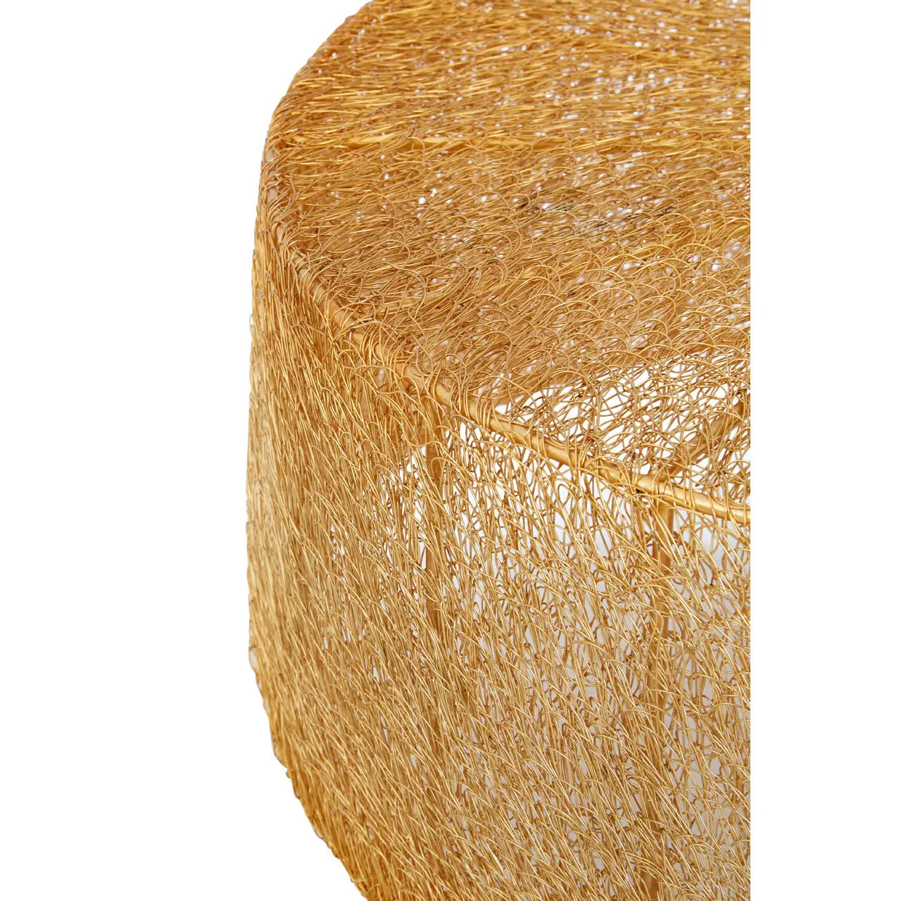 Templar Iron Coffee Table With Gold Finish