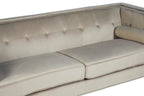 Felisa 3 Seat Mink Velvet Sofa