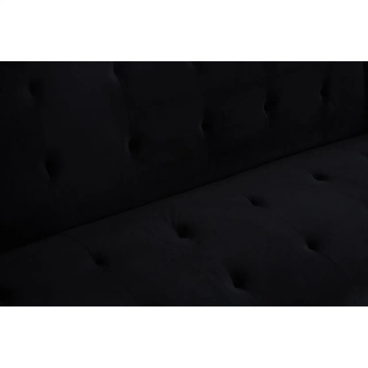 Hayton Black Velvet Sofa Bed