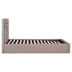Hannah Grey Ottoman King Bed
