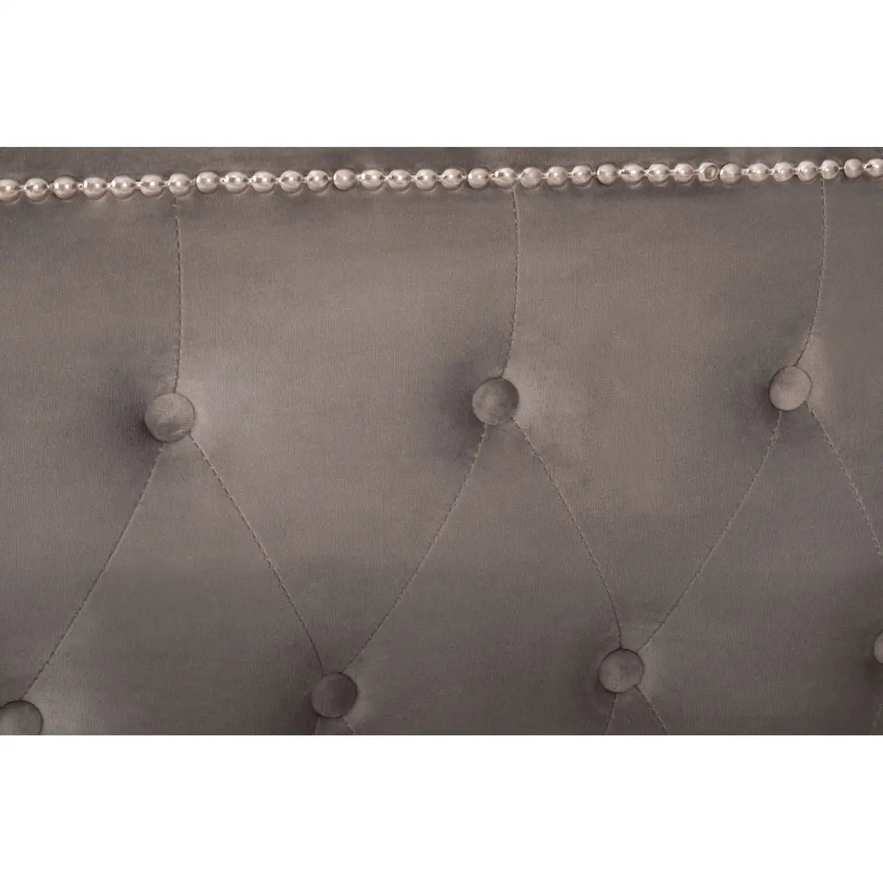 Hannah Grey Ottoman King Bed