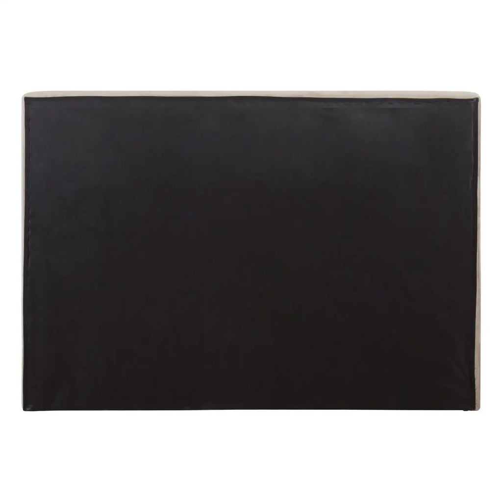 Hannah Mink Velvet Ottoman King Bed