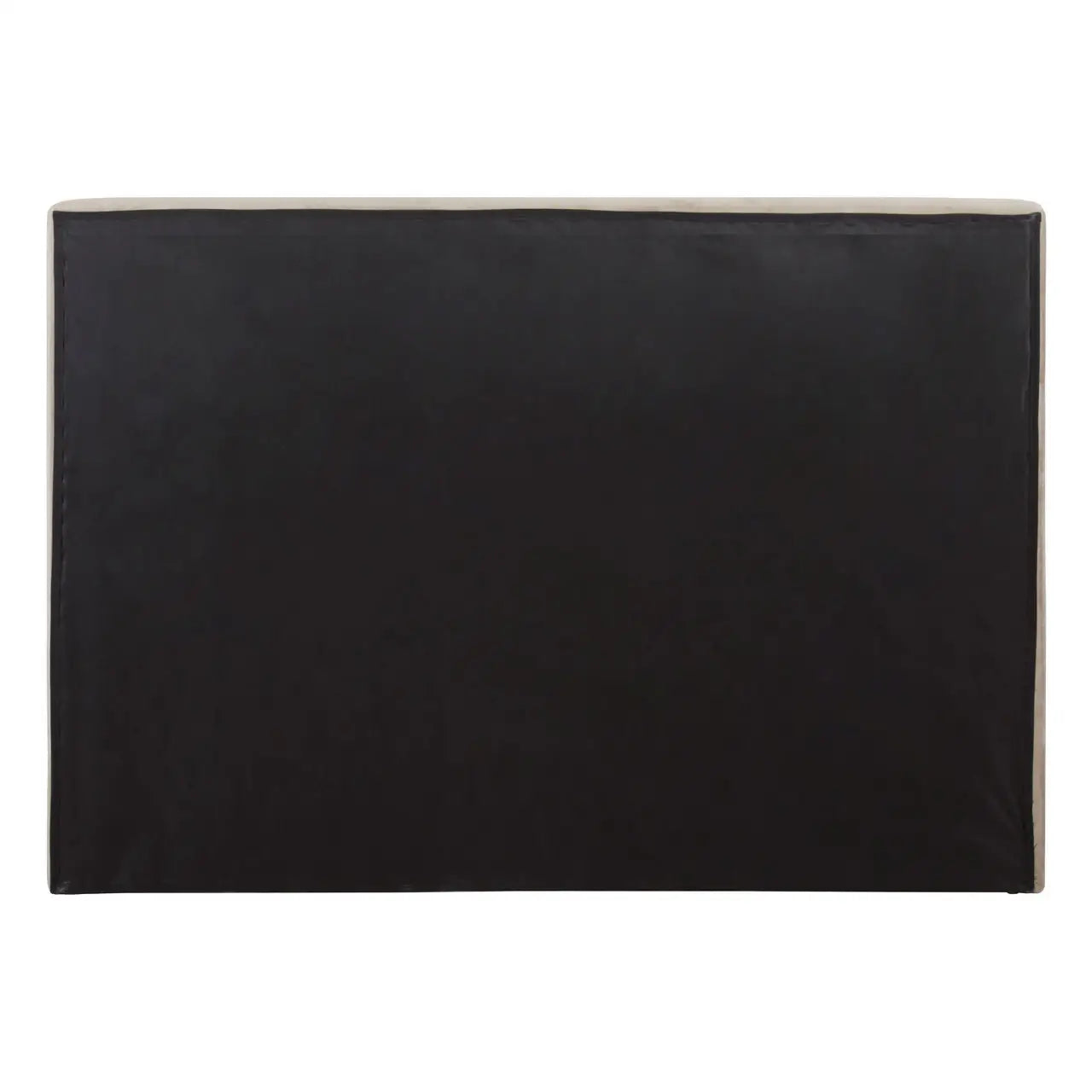 Hannah Mink Velvet Ottoman King Bed