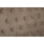 Hannah Mink Velvet Ottoman King Bed