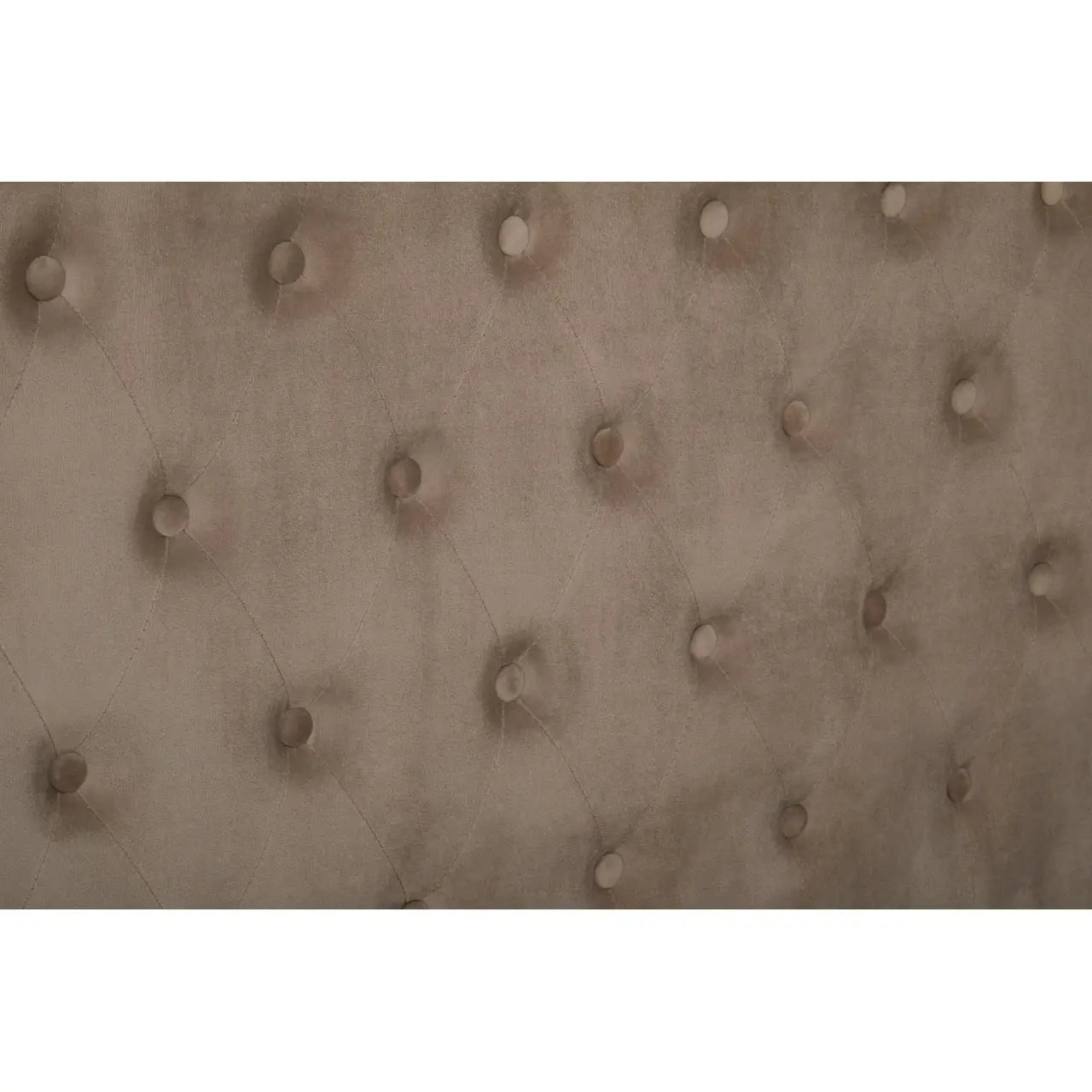 Hannah Mink Velvet Ottoman King Bed