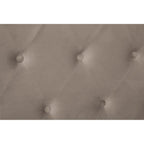 Edison Mink Velvet Ottoman Double Bed