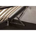 Orlando Light Grey Ottoman King Bed