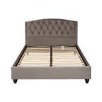 Josephine Steel Shade Double Bed