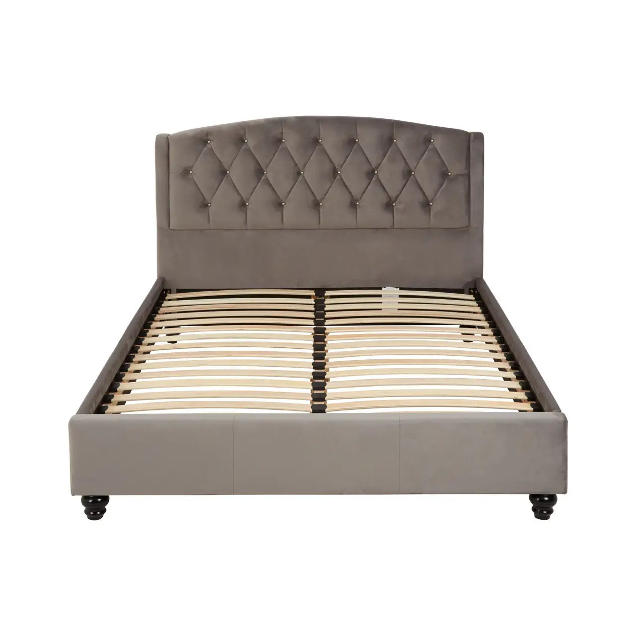 Josephine Steel Shade Double Bed
