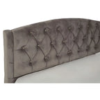 Josephine Steel Shade Double Bed