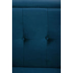 Sefira 3 Seat Navy Fabric Sofa
