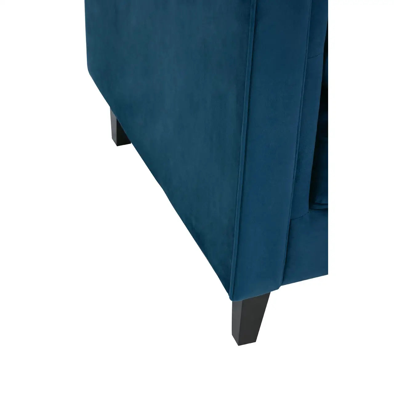 Sefira 3 Seat Navy Fabric Sofa