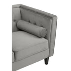 Helia Grey Velvet Sofa