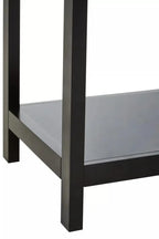 Sherman Black Wood Console Table