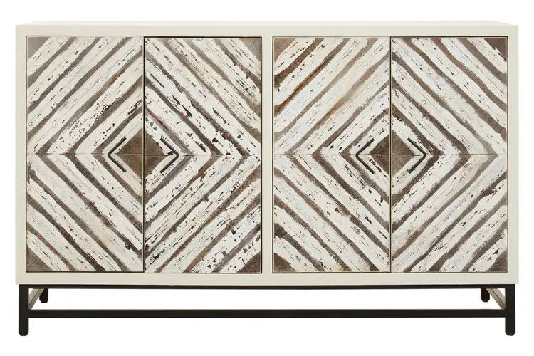 Lombok Wood Pattern door Sideboard
