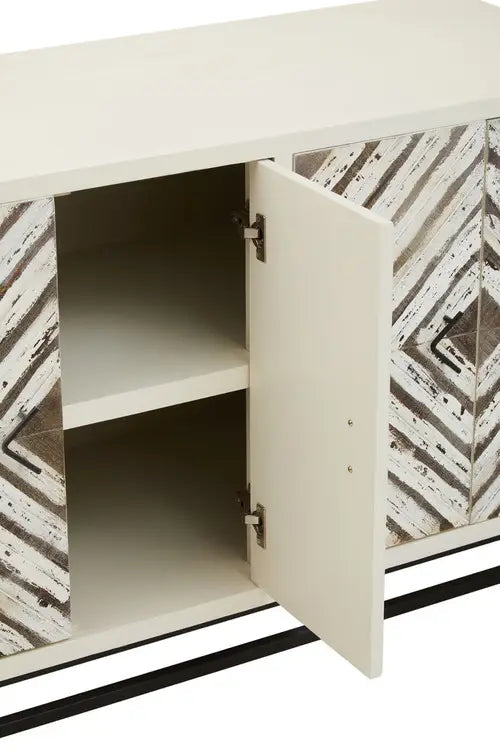 Lombok Wood Pattern door Sideboard