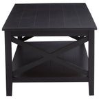 Heritage Black Wood Coffee Table