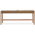 Bandar Natural Rope Weave Large Bench